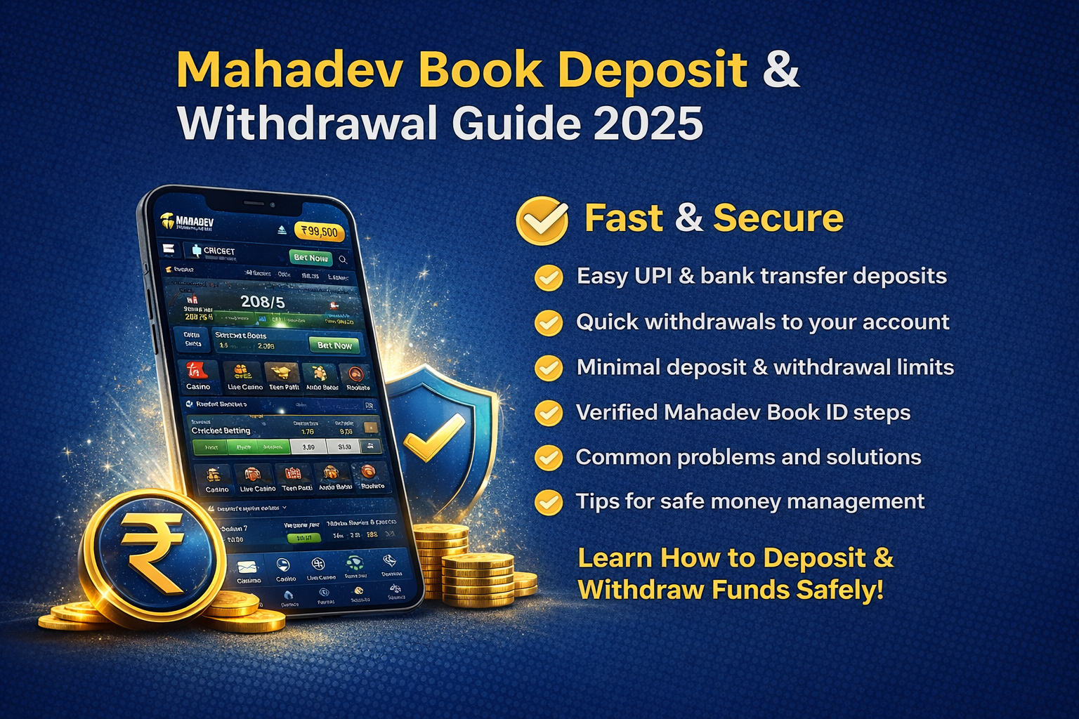 Read more about the article Mahadev Book Deposit & Withdrawal Guide 2025