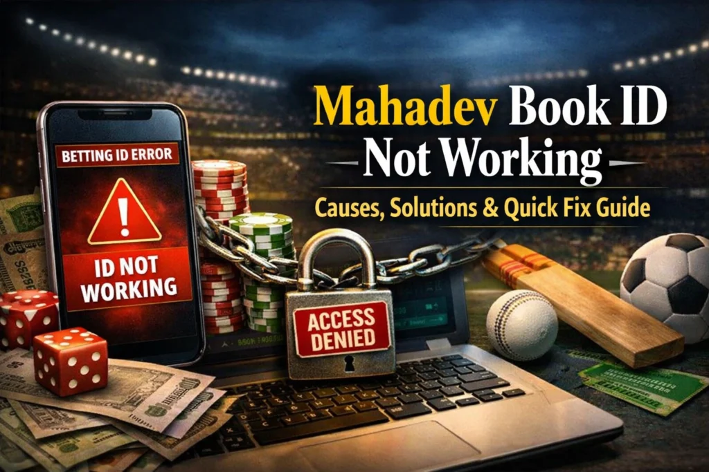 Mahadev Book ID Not Working
