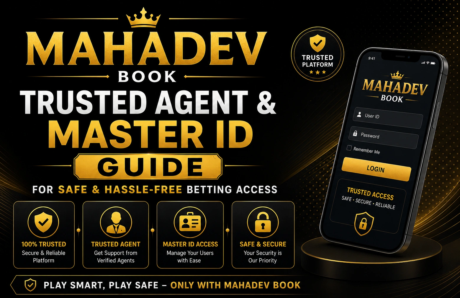 Read more about the article Mahadev Book Trusted Agent & Master ID Guide for Safe & Hassle-Free Betting Access