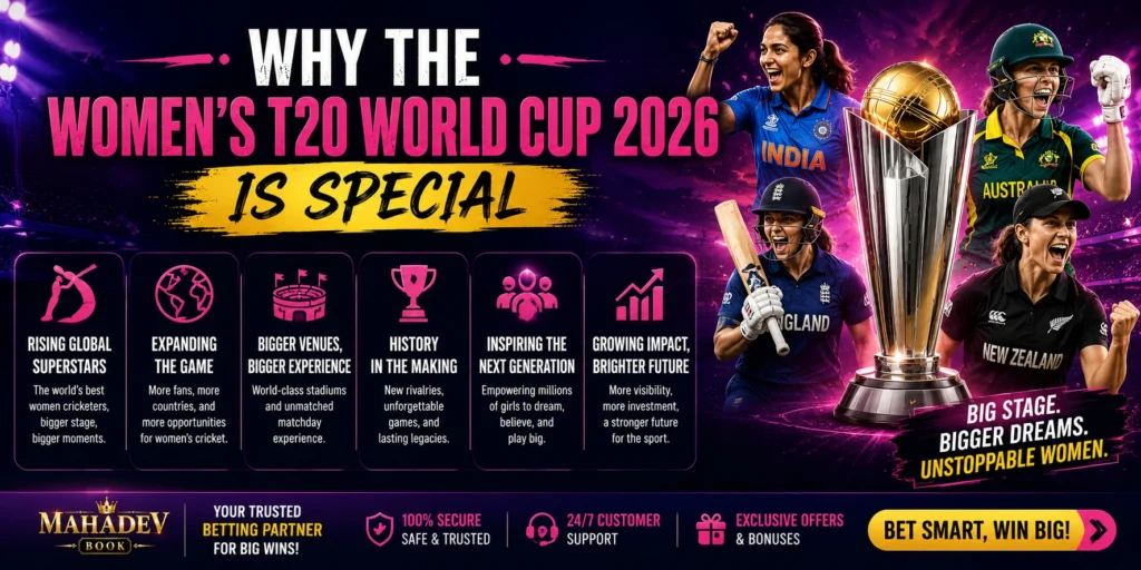 Why the Women's T20 World Cup 2026 is Special