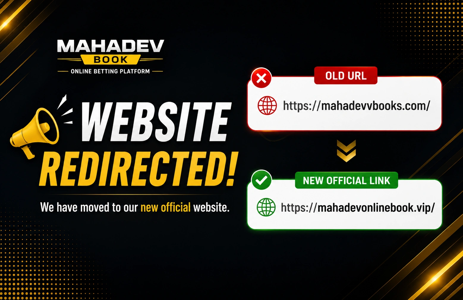 Read more about the article Old Mahadev Book Website Redirected? Here’s the New Official Link