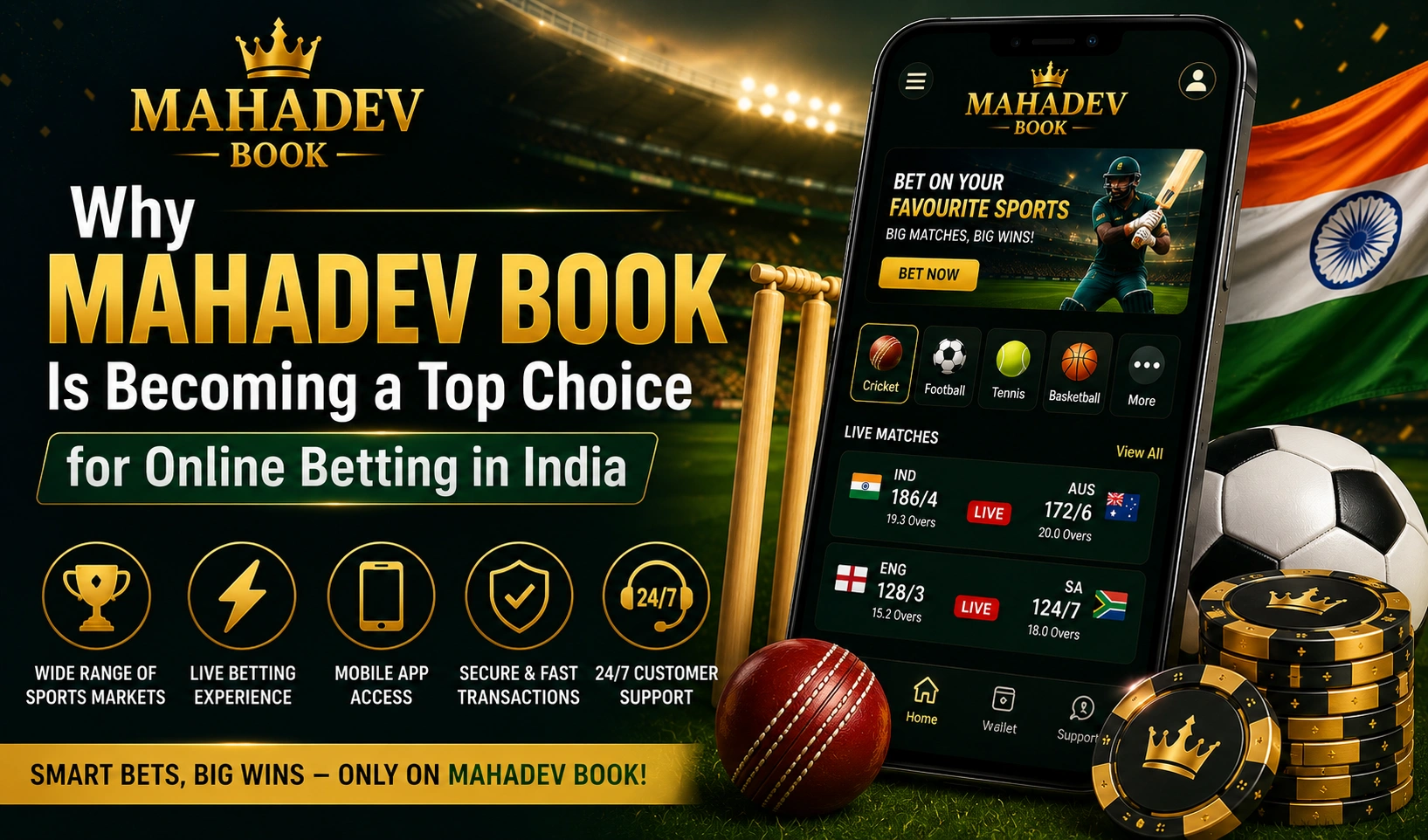 Read more about the article Why Mahadev Book Is Becoming a Top Choice for Online Betting in India