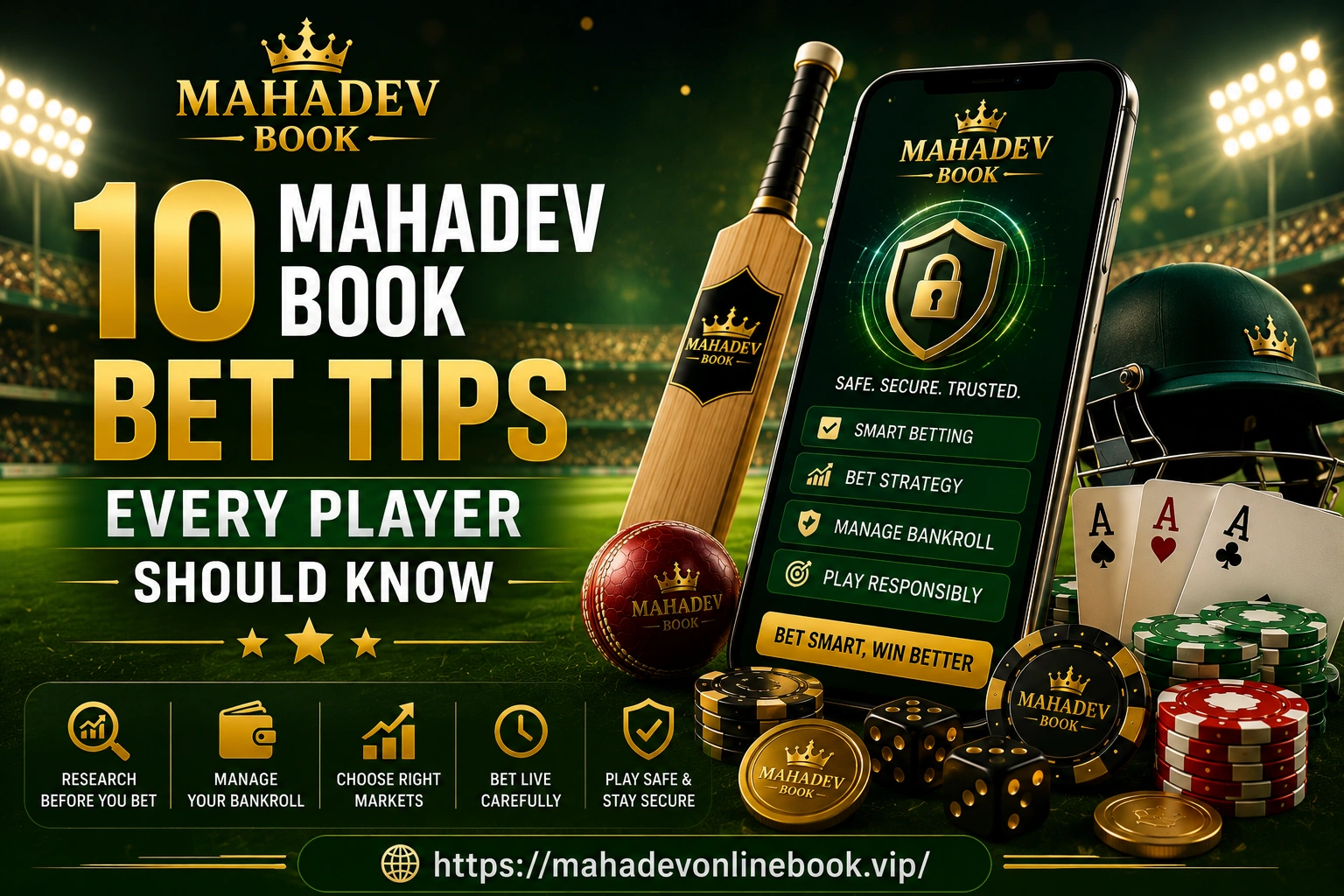 Read more about the article 10 Mahadev Book Bet Tips Every Player Should Know