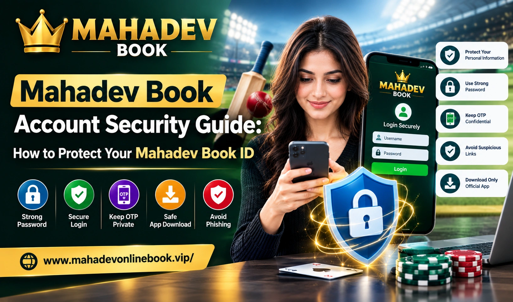 Read more about the article Mahadev Book Account Security Guide: How to Protect Your Mahadev Book ID