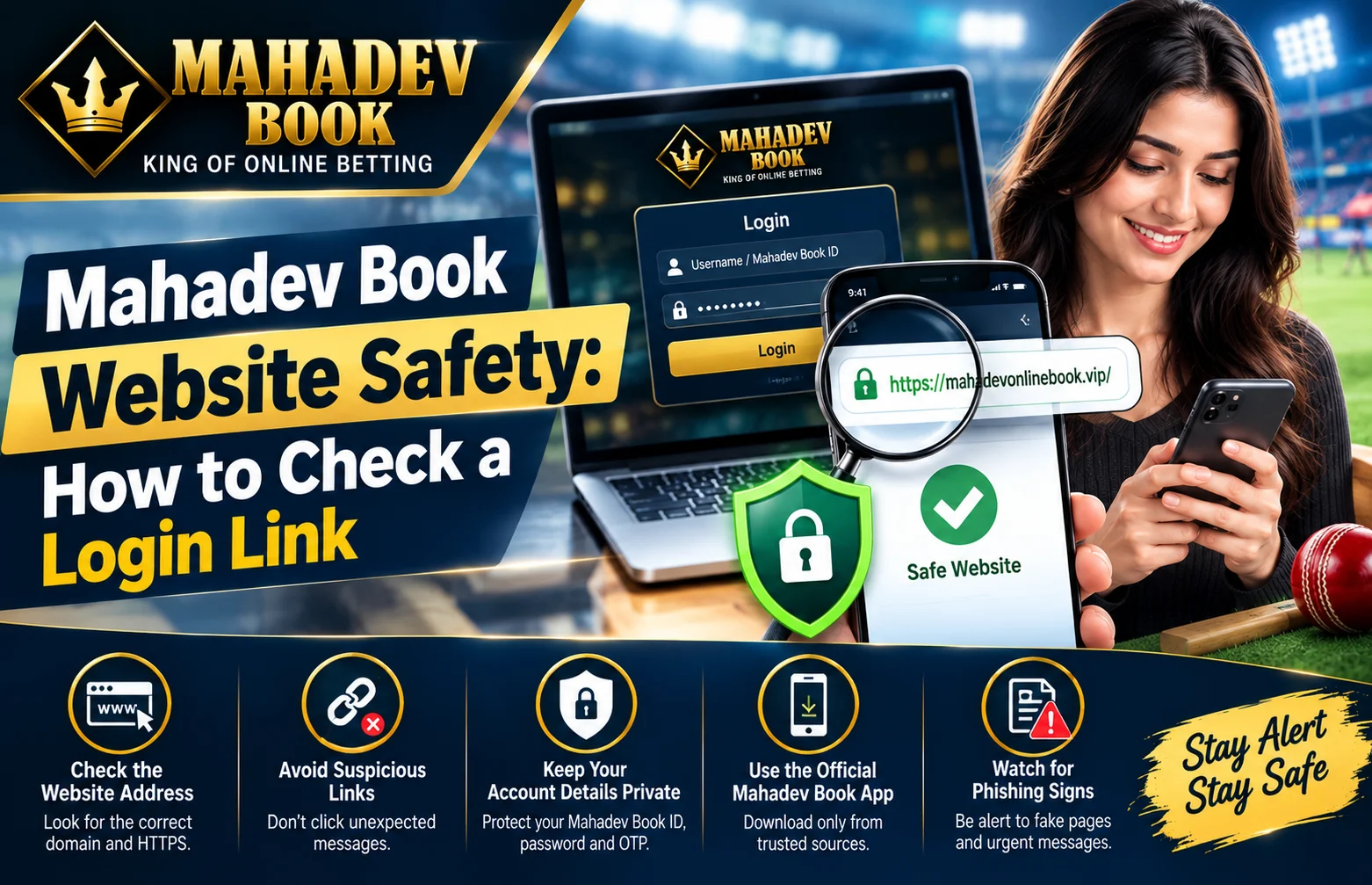 Read more about the article Mahadev Book Website Safety: How to Check a Login Link