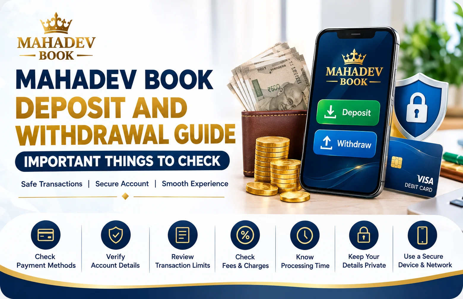 You are currently viewing Mahadev Book Deposit and Withdrawal Guide: Important Things to Check